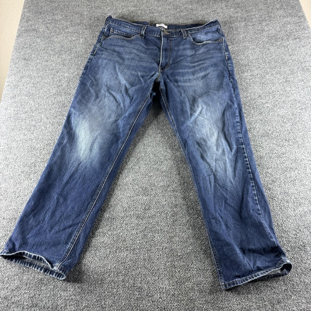 Denizen From Levis 231 Athletic Straight Jeans Mens 38x30 Blue Stretch Denim